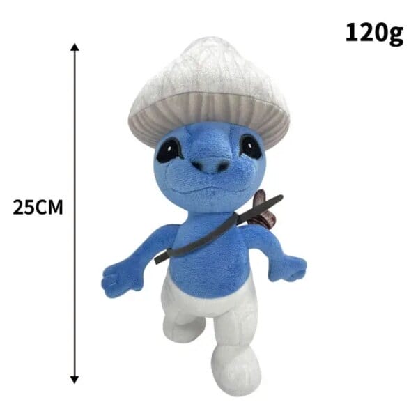 New Christmas smurf cat plush toys, funny peripheral children's doll toys