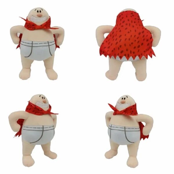 22cm Captain Underpants Plush Toy Cute Underpants Doll Soft Stuffed Toy Cartoon Comics Series Role Soft Toy Boys Girls Gifts