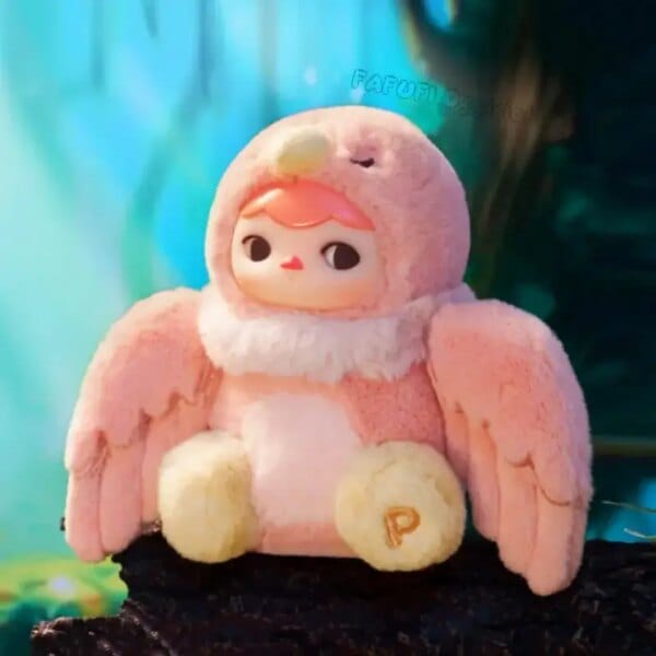 Pop Mart Pucky Spirit Forest Party Series Plush Pendant Blind Box Toys Mystery Box Original Figure Cute Doll Kawaii Model Gift