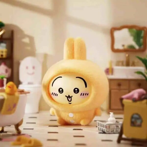 Authentic In Stock Chiikawa Nightwear Face Changing Pendant Blind Box Vinyl Series Bag Decoration Pendant Female Gifts Cute Toys