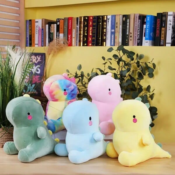 20-60CM New 7 Colors Dinosaur Plush Toys Super Soft Stuffed Animal Dino Dolls for Girls Boys Hug Doll Sleep Pillow Home Decor