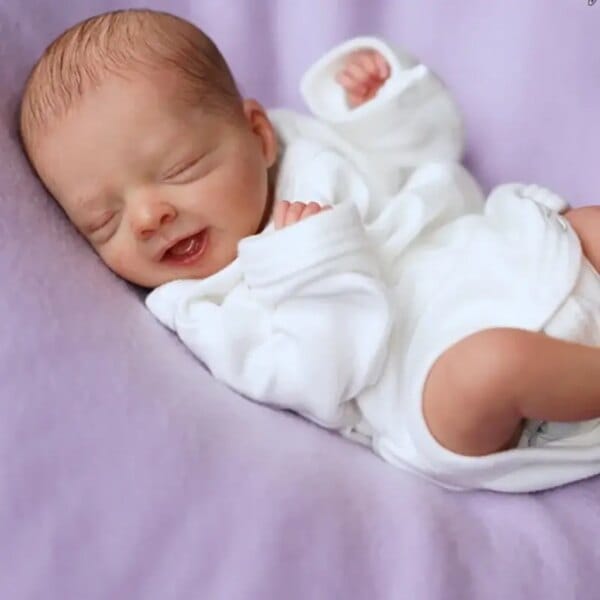 11inch Unpainted Mini Reborn Doll Kit Salia with Signature Unfinished Doll Parts with Body