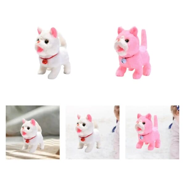 Electric Toy Cat Lovely Toy Companion Animal Children's Pet Toy Cat for Holiday Kids Toddlers Toy