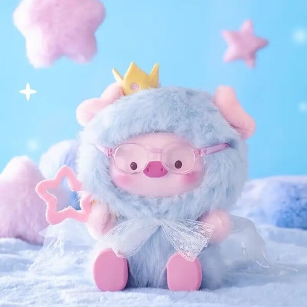 GeeGeePIG Countdown To Wishes Series Blind Box Mystery Box Plush Doll Anime Figure Pig Fluffy Pendant Bag Key Collectible Toys