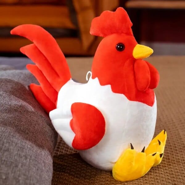Soft Chicken Plush Toy Home Decoration Realistic Chicken Stuffed Chick Stuffed Dolls 30cm Cartoon Chick Soft Pillow Kids Toye