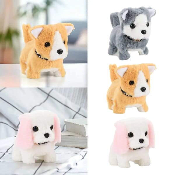 Electronic Plush Dog Toy Plush Puppy Toy for Boys Girls Age 3 4 5+ Years Old