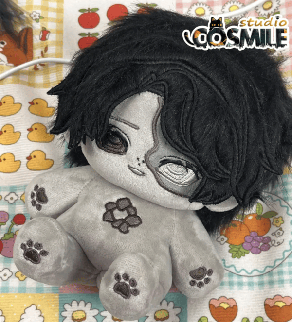 Identity V Hunter Fools Gold Norton Campbell Stuffed Plushie Plush 20cm Doll Body Skeleton Toy Gift