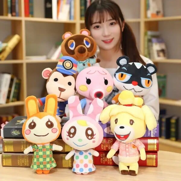 Animal Crossing Plush Toys Doubutsu No Mori Tom Nook Foxes Anime Game Peripheral Collection Stuffed Doll Gifts For Kids Birthday