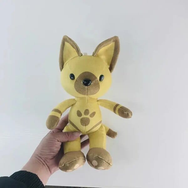 22cm Monster Hunter Wilds Plush Dolls Cute Felyne Doll Stuffed Soft Game Bag Toys Kids Holiday Birthday Gift