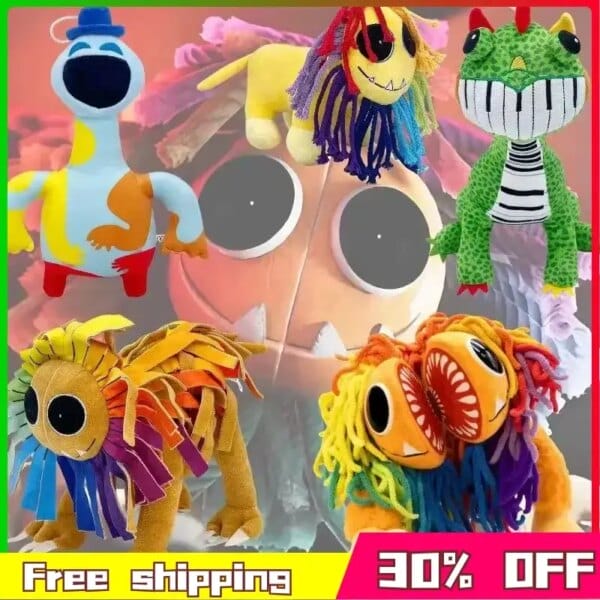 Presale Yarnaby Smiling Devil Lion Small Animal Halle Sawyer Smiling Friend Plush Doll Peripherals Soft Anime Action Gift Toys