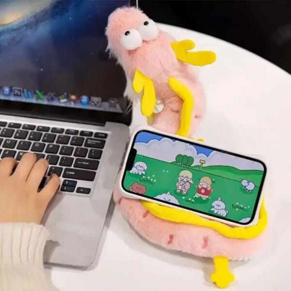 Simulation Animal Colorful Dragon Doll Cute Doll Wrist Style Dragon Plush Toy Soft Cartoon Plush Doll Slap Bracelet