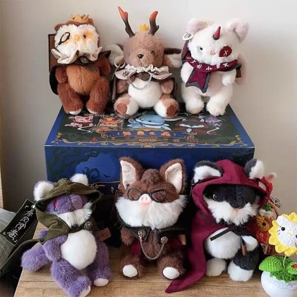 New The Endless Forest Series Plush Blind Box Toys Cute Action Anime Figure Kawaii Mystery Box Model Doll Birthday Gift