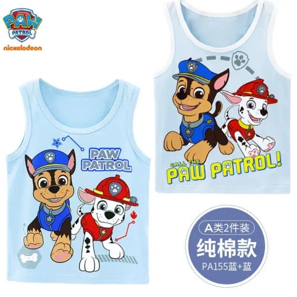 2pcs Genuine Paw Patrol Kid Toy Puppy Patrol Patrulla Canina Patrol Canine Summer Vest Chase Skye Plush Toys