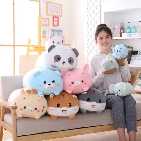 20cm Exclusive animal pillows, holiday dolls, event gifts, plush toys, dolls Cute stuffed animal pillows