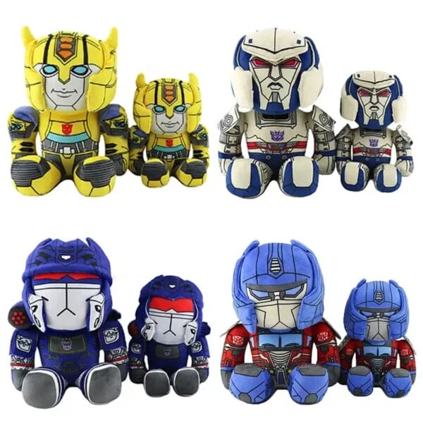 Transformers Movie Comic Peripheral Doll Ornaments Bumblebee Megatron Optimus Prime20-28Cm Boys Girls Soft Model Toy Gift
