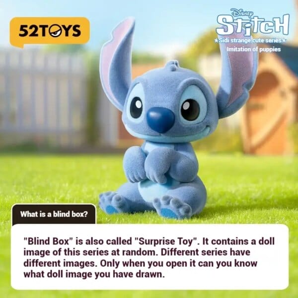 52toys Hotsell Stitch Monster Cute Plush Blind Box Stitch Handmade Ornament Gift Starcraft Baby Children'S Holiday Cute Gift Toy