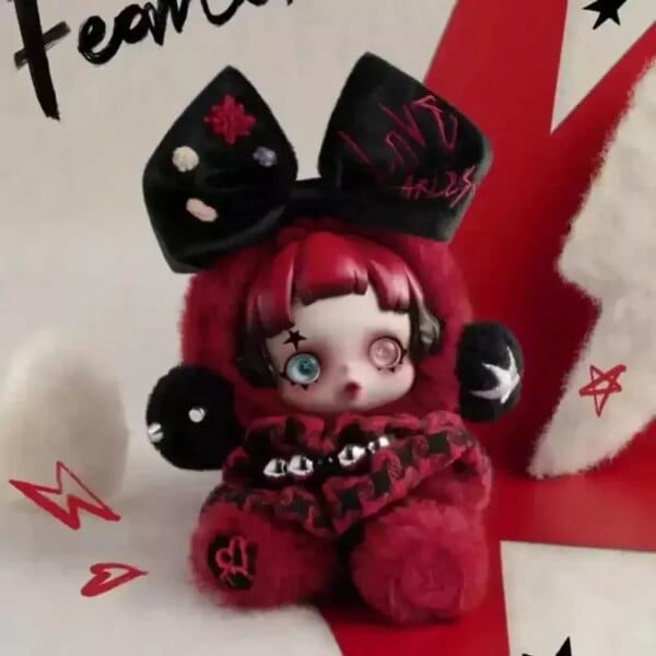 Labubu Skullpanda Limited Edition Genuine 6khz Blind Box Action Figures Vinyl Plush Doll Fashion Cute Toys For Girls Gift