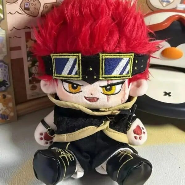 Anime Boy Eustass Kid Attribute Dolls Cosplay Handsome Boy Figure Doll 20cm Toys Gift