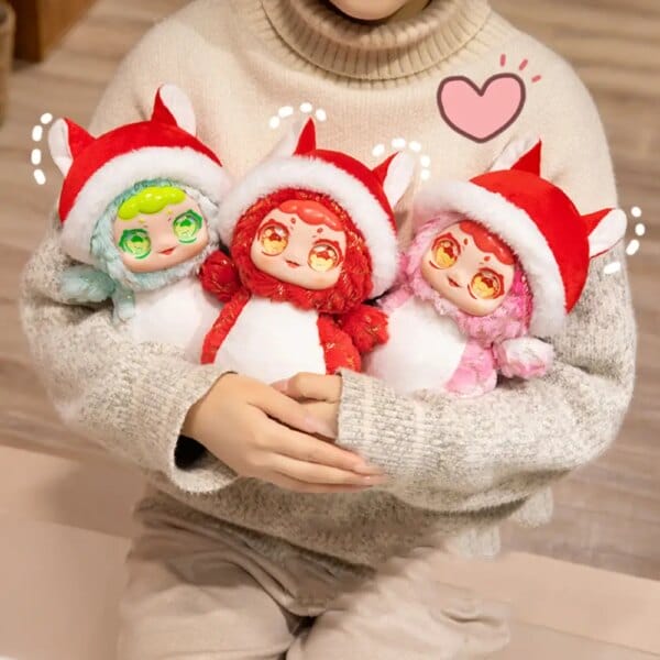 PP Cotton Snake Year Plush Toy Big Eyes Chinese Style Snake Year Mascot Plush Doll Blessing Soft Lucky Snake Plush Doll